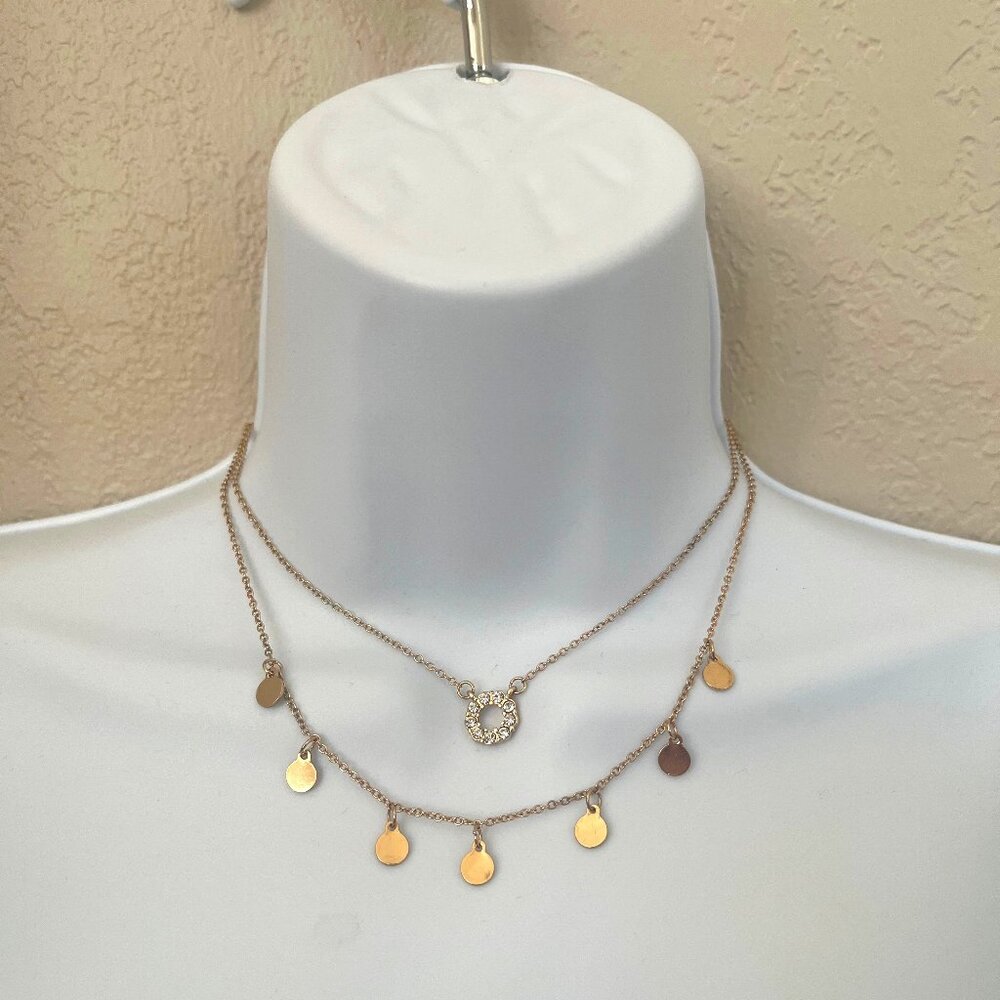 Gold Layered Chain Necklace